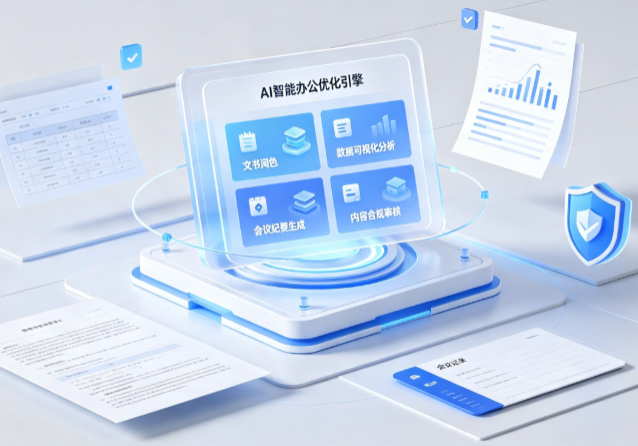 淮滨县AI重构现代办公体系 智能优化引擎助力企业轻量化高效运营